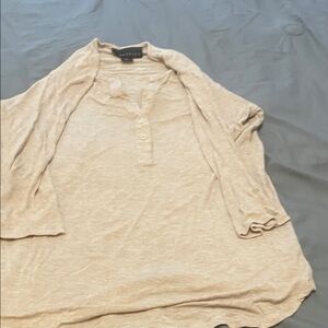 Beige Women's Top